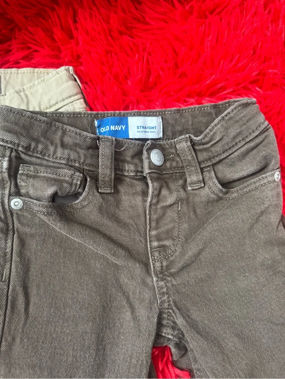Old Navy Kids Corduroy Pants in Brown and Tan